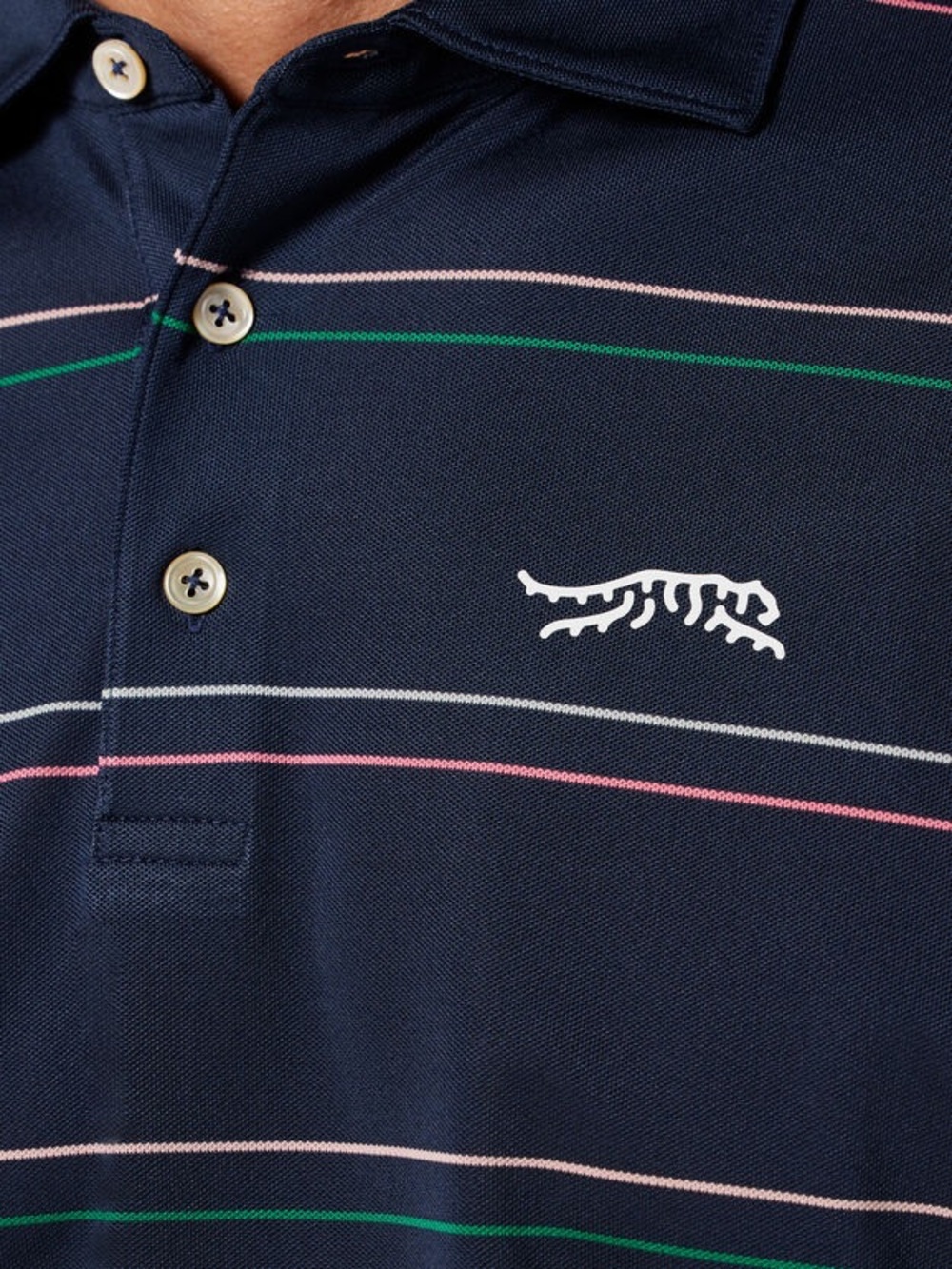SUN DAY RED Jupiter Stripe Polo XL
